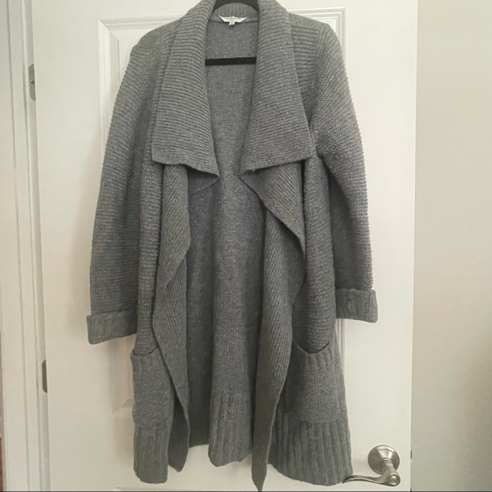 LK Bennett Gray Women's Cardigan Sweater